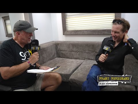 99X Interviews: Franz Ferdinand @ Shaky Knees 9/21/2025