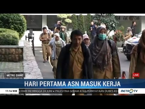 Hari Pertama Kerja, 99,73% Pegawai DKI Jakarta Masuk