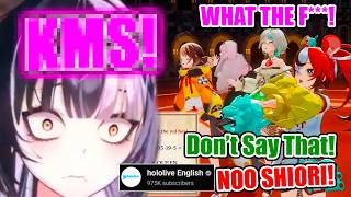 Everyone Calls Out Shiori After She Said This On The Official Hololive Channel