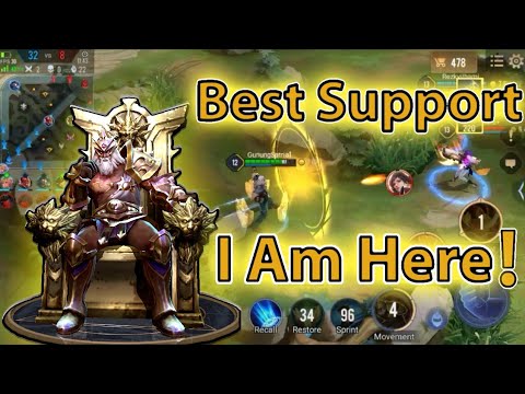 GILDUR SUPPORT INSANE POKE DAMAGE BUILD | AoV | 傳說對決 | RoV | Liên Quân Mobile | 펜타스톰