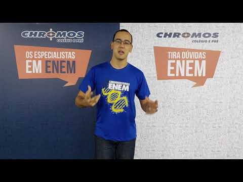 Gabarito ENEM 2018 CHROMOS - Análise da prova de Matemática