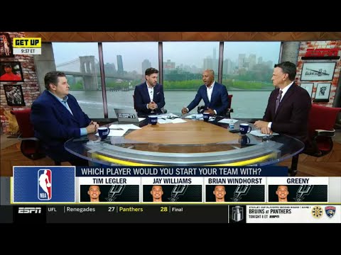 GET UP | "Wemby & Ant-Man: Which player would you start your team with?" - Tim Legler & JWill debate