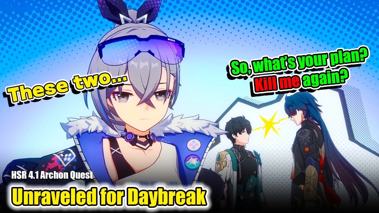 Dan Heng warns Blade about Yao Guang's divination | HSR 4.1 Archon Quest