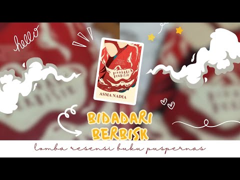 Resensi Novel "Bidadari Berbisik" #Sepekan1Buku #GerakanIndonesiaMembaca #PerpustakaanNasionalRI