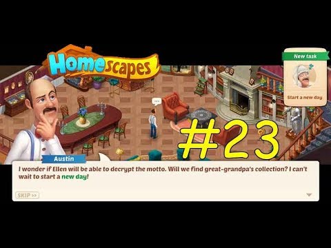Homescapes Story Living Room Day 5 Gameplay Walkthrough