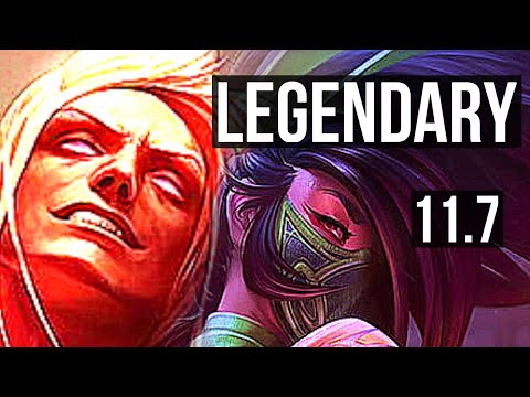 VLADIMIR vs AKALI (MID) | 10/1/4, 1200+ games, Legendary, 1.3M mastery | EUW Master | v11.7