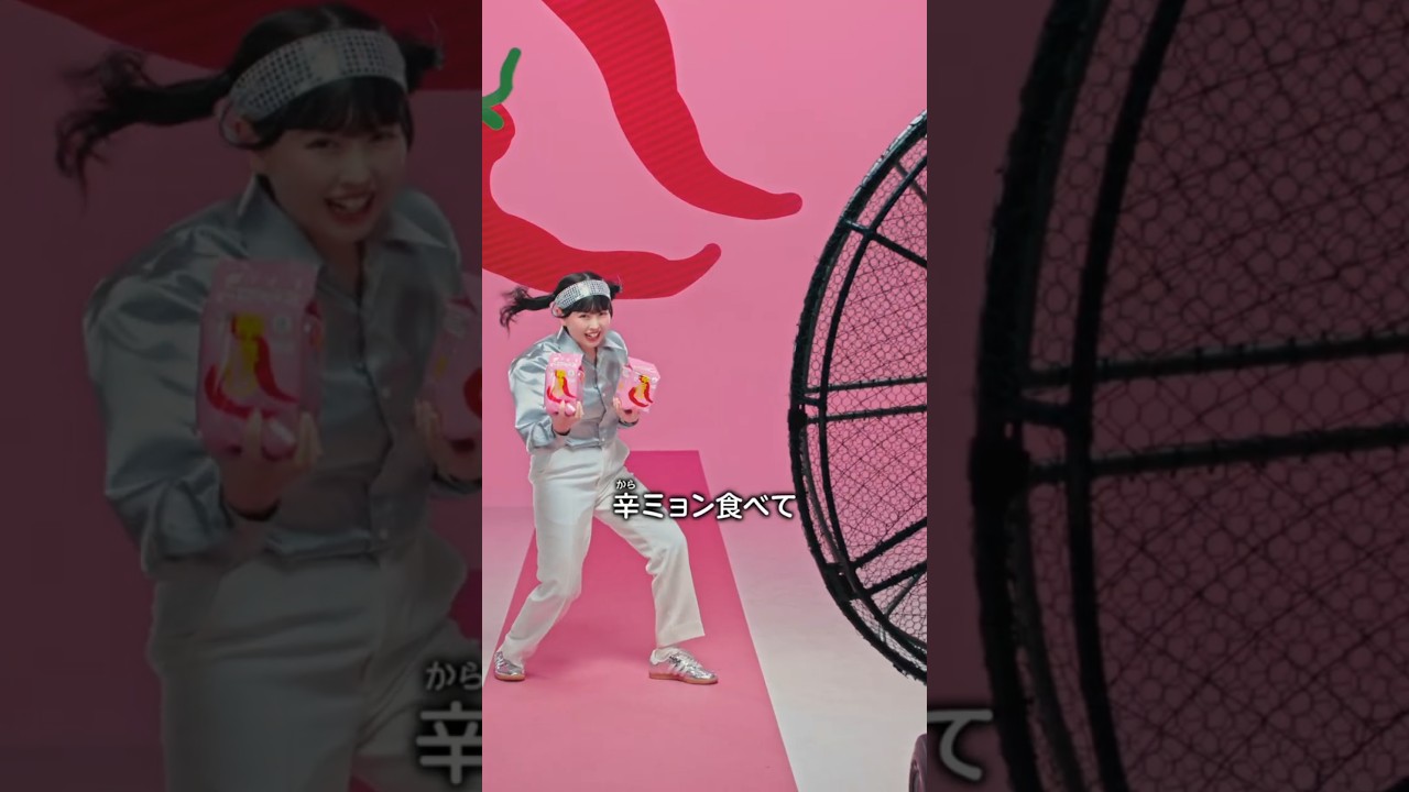 日清 辛ミョン「ひなてぃ風圧強烈 篇」 / 長浜広奈