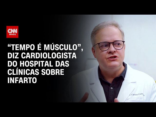 “Tempo é músculo”, diz cardiologista sobre infarto | CNN Sinais Vitais