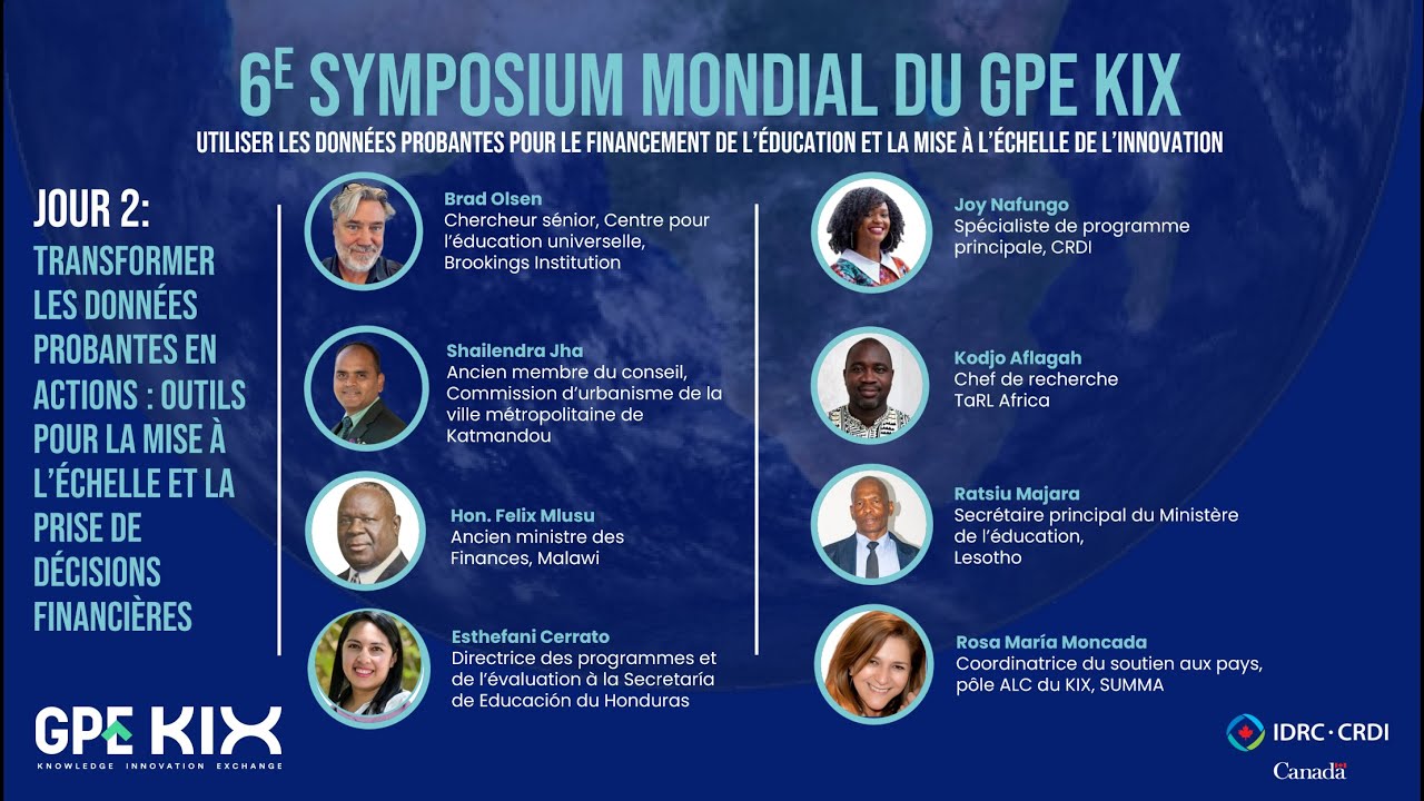 6e Symposium mondial du #GPEKIX Jour 2
