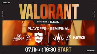 【日本語配信】EWC VALORANT - Playoffs Semifinals
