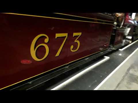 Express passenger steam locomotive