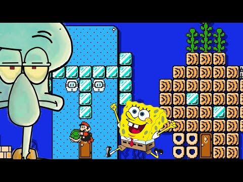 Super Mario Maker 2 🔧 A Day in Bikini Bottom 🔧 MB 88