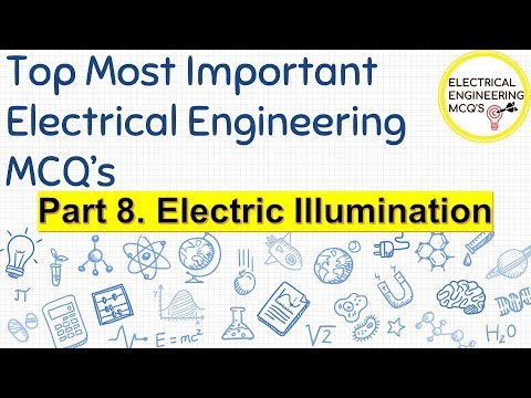 Top 60+ important Electrical MCQ | BMC Sub Engineer | Part. 8 Electric Illumination Video