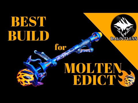 Dauntless: Molten Edict's Meta Hammer Build!