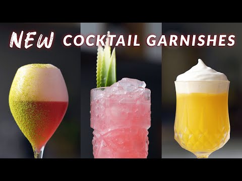 9 Trendy Cocktail Garnishes in 9 Minutes