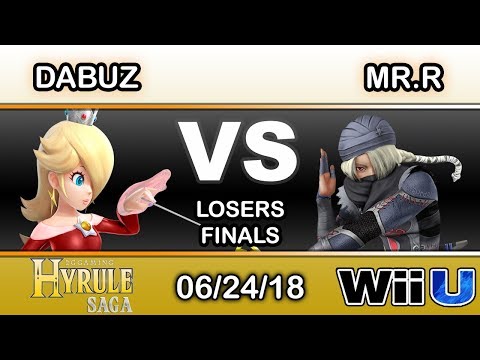 Hyrule Saga - GRV | Dabuz (Rosalina) Vs. BC | Mr.R (Sheik) Losers Finals - Smash 4