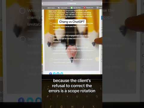 Chang vs ChatGPT: Audit/Qualified Opinion Yes or No?