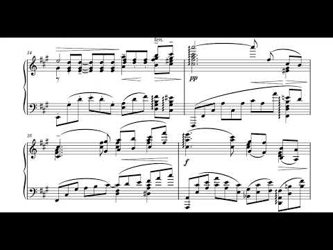 Rachmaninoff 12 Romances, Op. 21, No. 7 "Zdes' Khorosho" - arrangement for solo piano