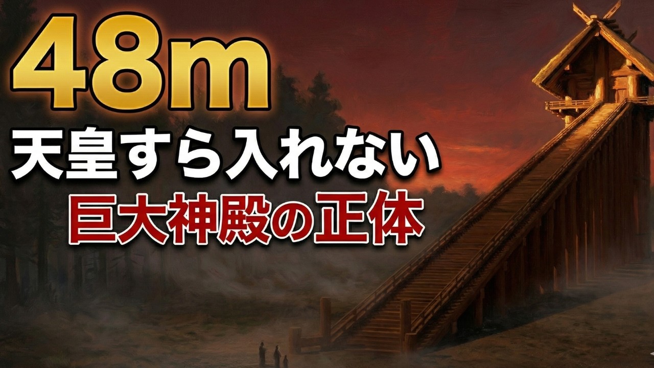 高さ48m、天皇すら入れない。出雲大社の正体【眠れる歴史】