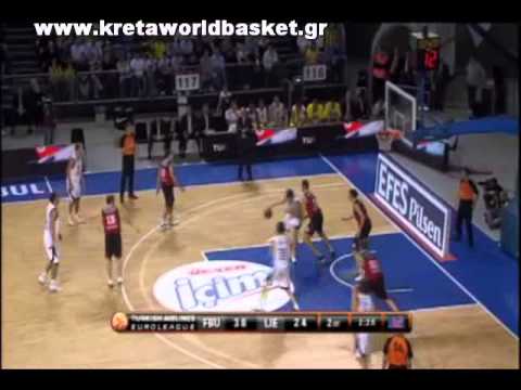 Fenerbahce Ulker    Lietuvos Rytas   86 69 highlights Euroleague 2011 Game 1 Regular Season 20 10 10