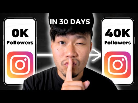 How to GROW on Instagram 2025 | 40,000 Followers In 30 Days