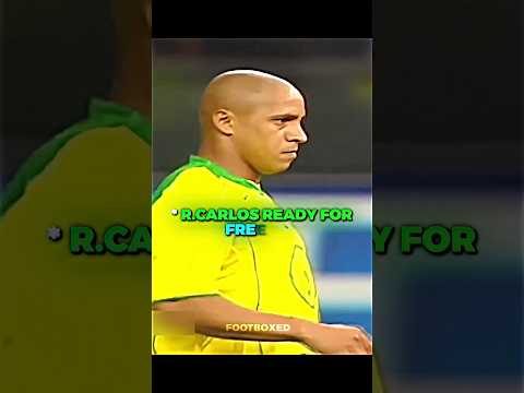 Roberto carlos free kick 🤯😳🔥|