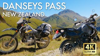 DR650 & KLR650 | Danseys Pass, NZ | Adventure Motorcycle Riding 2021 | GoPro Her