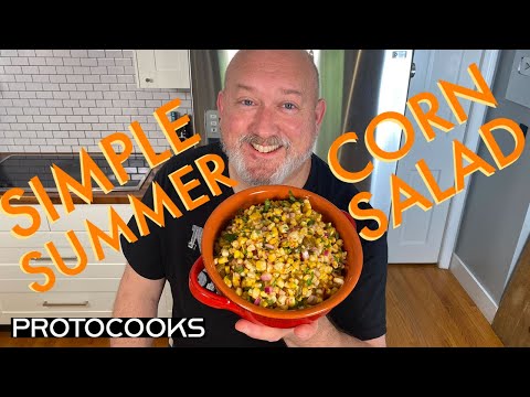 Simple Summer Corn Salad by Chef Frank
