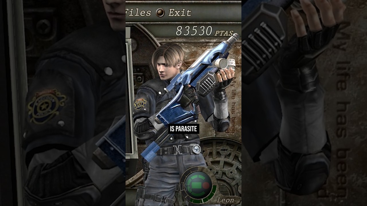 The Forgotten Laser Gun in Resident Evil 4 #shorts