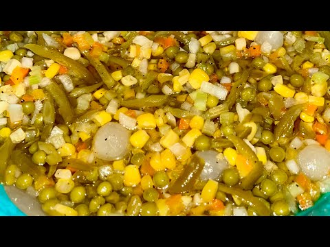 Marinated Vegetables - easy & delish - it’s a win/win! #marinated #vegetables #inthekitchenwithtabbi