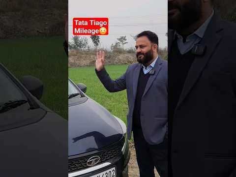 tata tiago mileage 2024 #shorts #viral #youtubeshorts #trending #short #tata #tiago #car