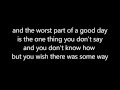 Counting Crows - Possibility Days (with lyrics ...