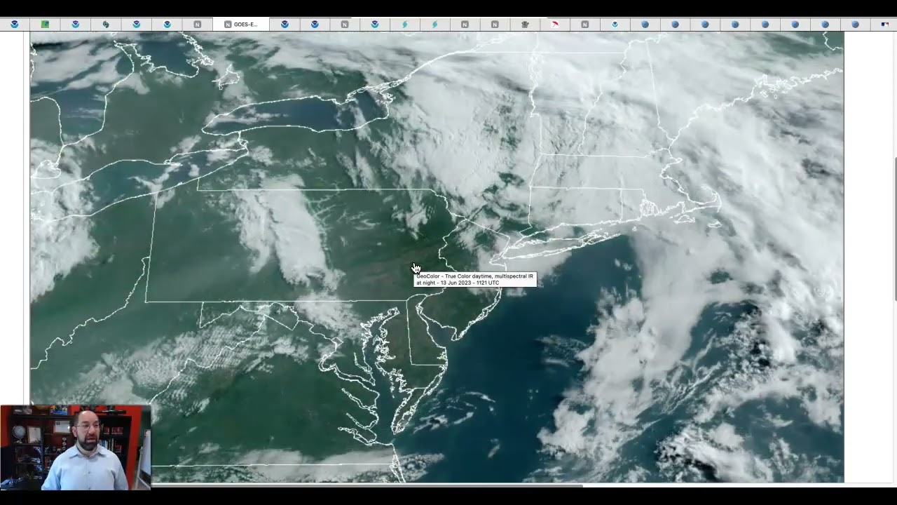 The Cool, Active Weather Pattern Returns