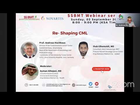 SSBMT Webinar Series - Re-Shaping CML