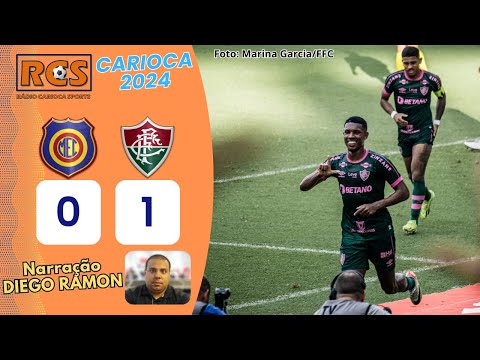 Madureira 0 x 1 Fluminense - Carioca 2024 - Gol do Jogo - Narração Diego Ramon