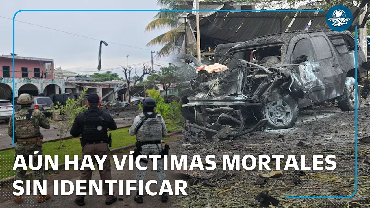 Por explosión de coche bomba inician carpeta de investigación por delincuencia organizada