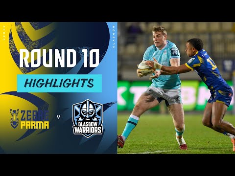 Zebre Parma v Glasgow Warriors | Highlights | Round 10 | URC 2025/26