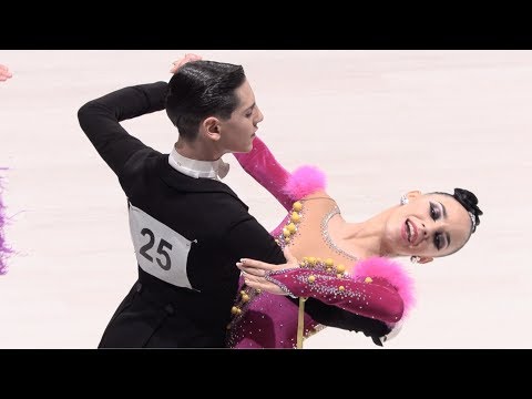 Tamas Kristof Kis - Maria Nagyova SVK, Slow Foxtrot | WDSF World Championship Junior II Standard