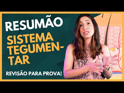 Resumão: Sistema TEGUMENTAR (pele e anexos)