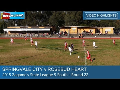 2015 FFV Rd 22 - Springvale City v Rosebud Heart