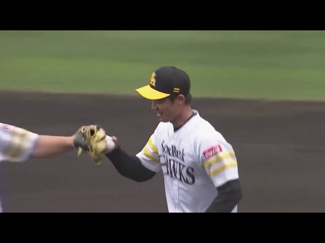 【4回表】完全復活へ!! ホークス・岩嵜が1回を無失点に抑える好投!! 2020/2/25 H-M