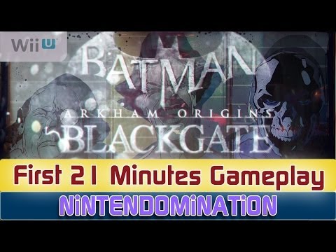 Batman Arkham Origins Blackgate - Deluxe Edition Wii U