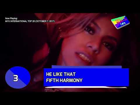 MYX INTERNATIONAL TOP 20 (THROWBACK) (OCTOBER 7, 2017)