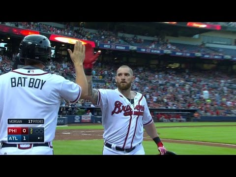 PHI@ATL: Gomes hits solo homer to put Braves up, 1-0
