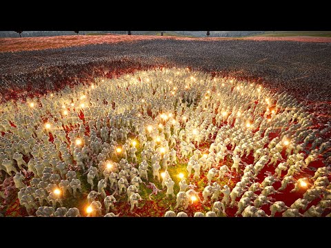 Can WW2 ARMY Defend against 1 MILLION ROMANS Army - UEBS 2 | Ultimate Epic Battle Simulator 2