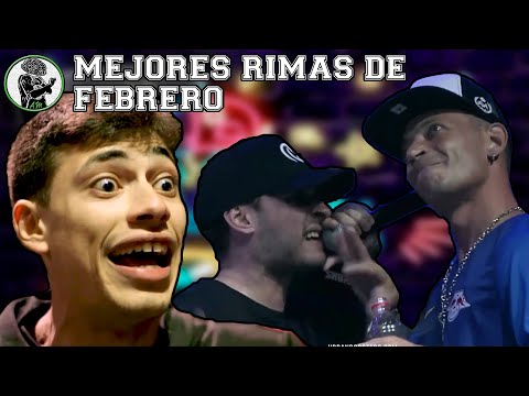 ¡MEJORES RIMAS DEL MES! (FEBRERO 2020) *CALLE y ESCENARIO*