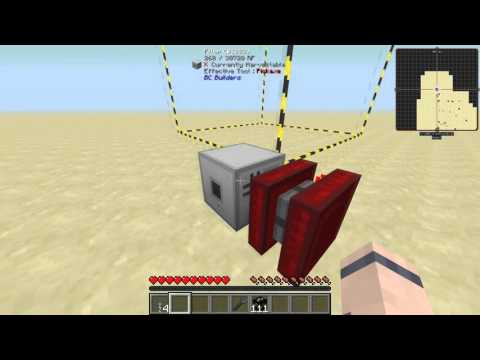 Buildcraft - Filler Demonstration/How To Use - Minecraft
