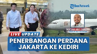 Bupati Trenggalek Sambut Penerbangan Perdana Jakarta-Kediri, Siapkan Feeder & Gratiskan Tiket