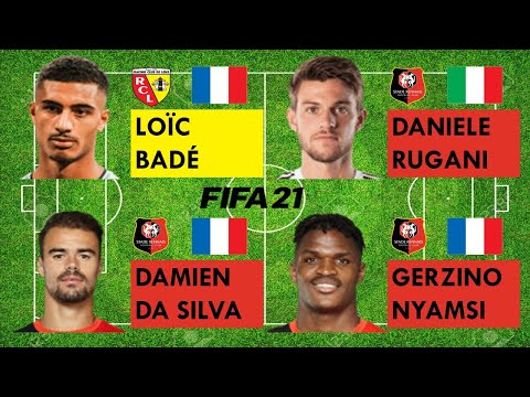 Loïc Badé vs Rugani vs Damien Da Silva vs Gerzino Nyamsi(Badé joins Rennais FC)FIFA21 compare
