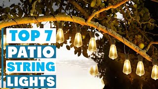 7 Best String Lights for Patio to Brighten Outdoors